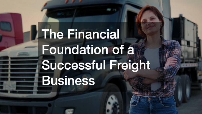 The Financial Foundation of a Successful Freight Business